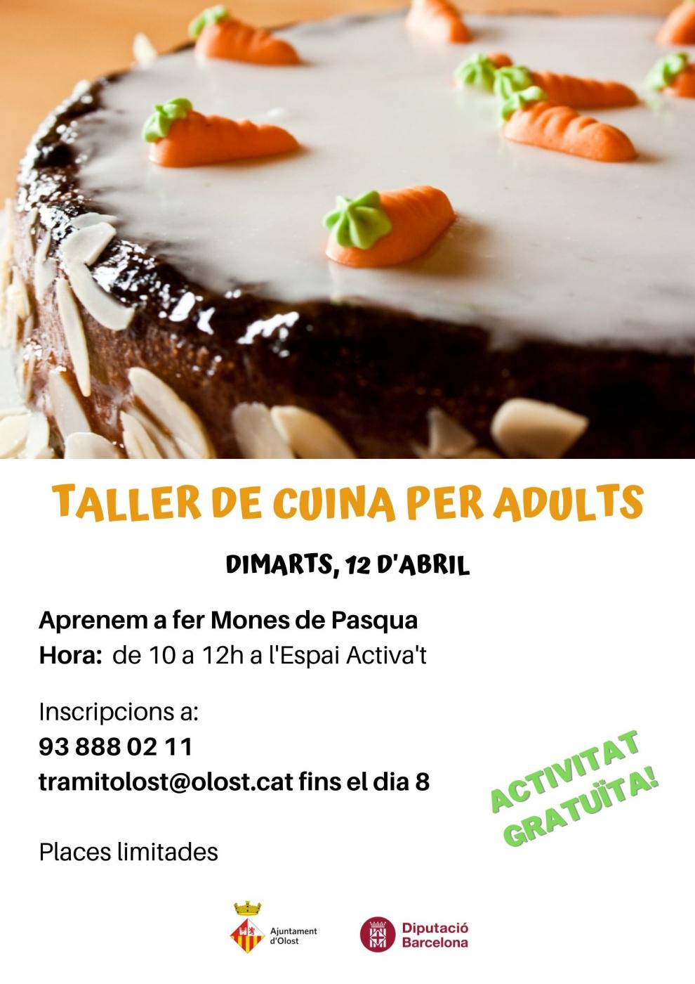 Taller de cuina per aprendre a fer mones